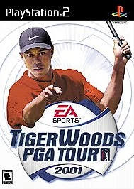 Tiger Woods PGA Tour 2001 (Sony PlayStation 2, 2001) w/ Manual