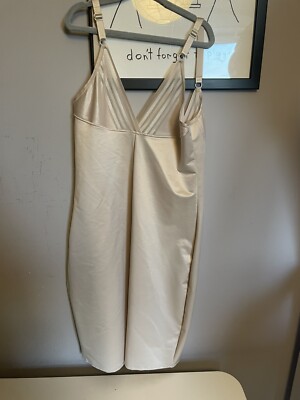 Marks and Spencer Damen Nude Shape Wear Unterkleid Slip Magic Control Größe 12