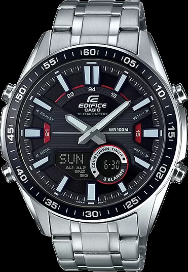 Casio Edifice Digital Analog Efv-c100d 