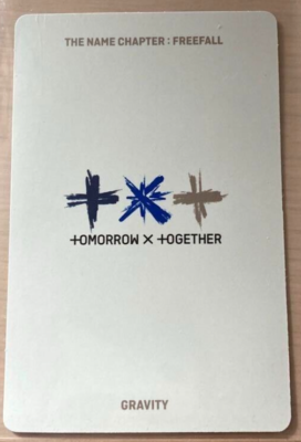 TXT YEONJUN FREEFALL Gravity Ver - Photocard Official Photo card