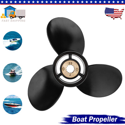 11 5/8 x 11P Aluminum Boat Propeller for Mercury Engines 25-70HP 13 Spline Tooth