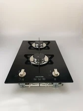 Thetford Topline 922 BLACK GLASS GAS HOB Dometic narrowboat outdoor kitchen bbq