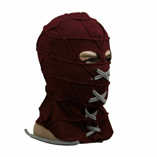 Cosplay BrightBurn Red Mask Kids Scary Horror Hood Halloween Mask Props Costume - Picture 3 of 12