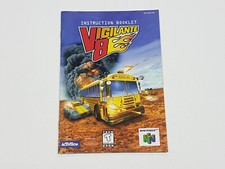 Viligante 8 N64 Nintendo 64 Authentic Manual Only