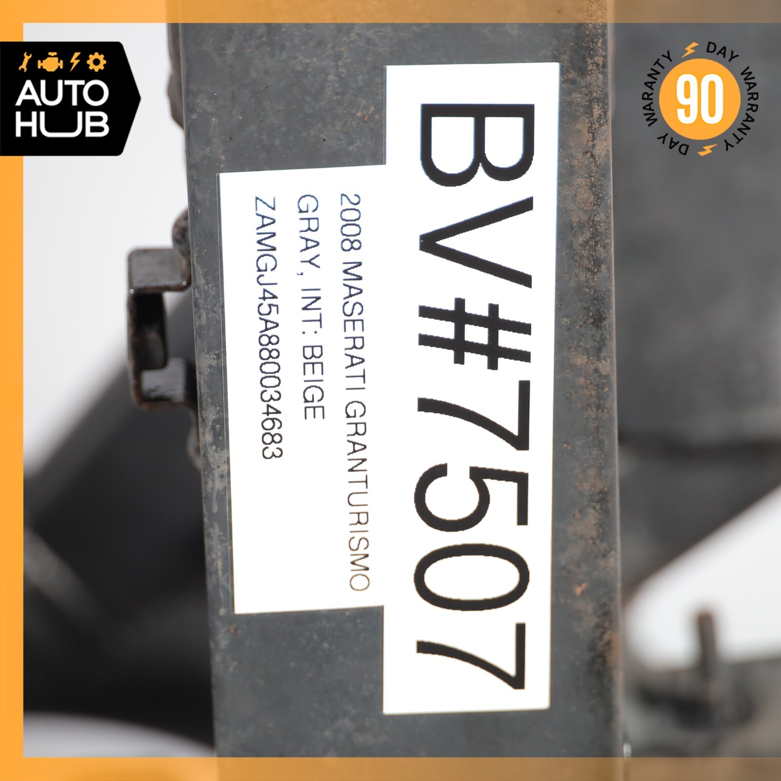 08-19 Maserati GranTurismo M145 Rear Subframe Crossmember Cross Member OEM 76k