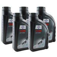 Fuchs 5 Liter Titan Atf 4134 Red Auto Transmission Fluid 5 X 1l Dodge Maybach Mb