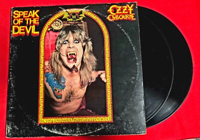 Ozzy Osbourne SPEAK OF THE DEVIL x2 LP 1982 Jet EX | eBay