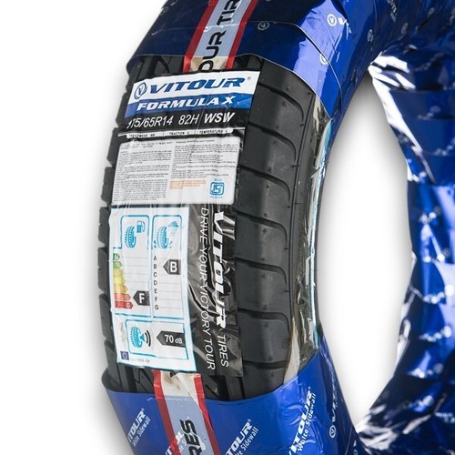 Weißwandreifen Vitour Formula X White ring 8 mm 195/55 R15 H - Bild 6 von 6