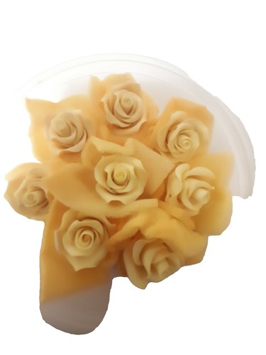 Pistilli Per Fiori Decora - Bianco Perla E Rosso, 864 Pezzi, Per Decorazione Alimentare - Foto 7