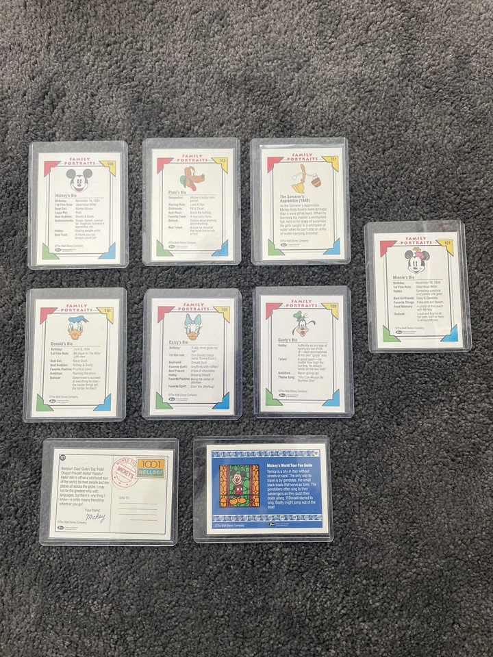 1991 IMPEL Disney Collector Cards VINTAGE MINT Free Postage - RARE - Image 2 of 2