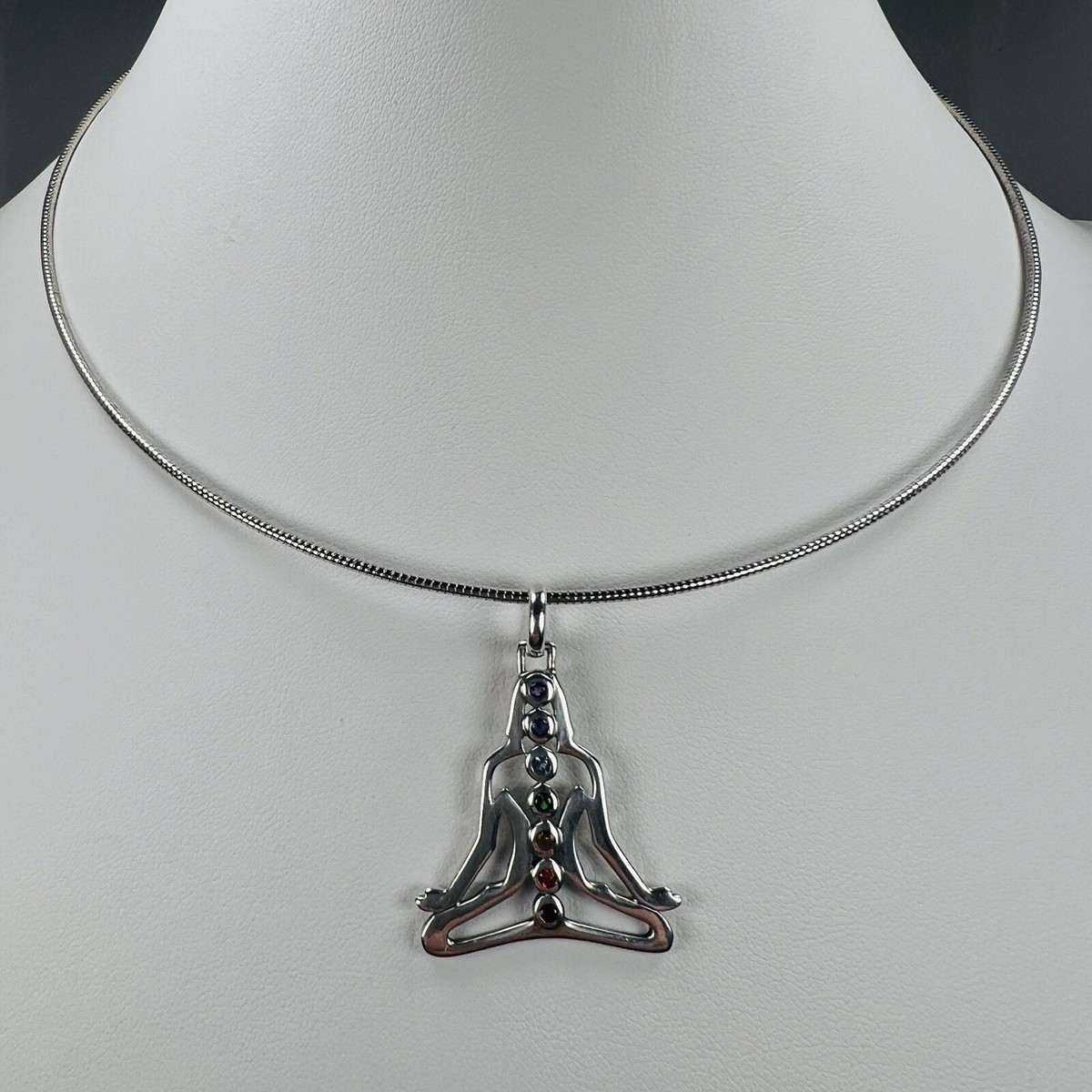 PeterStone: Chakra Silhouette Pendant