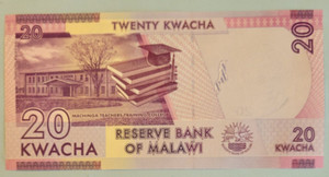 MALAWI 20 KWACHA 2019  UNCIRCULATED NOTE,  Combined Shipping Given.