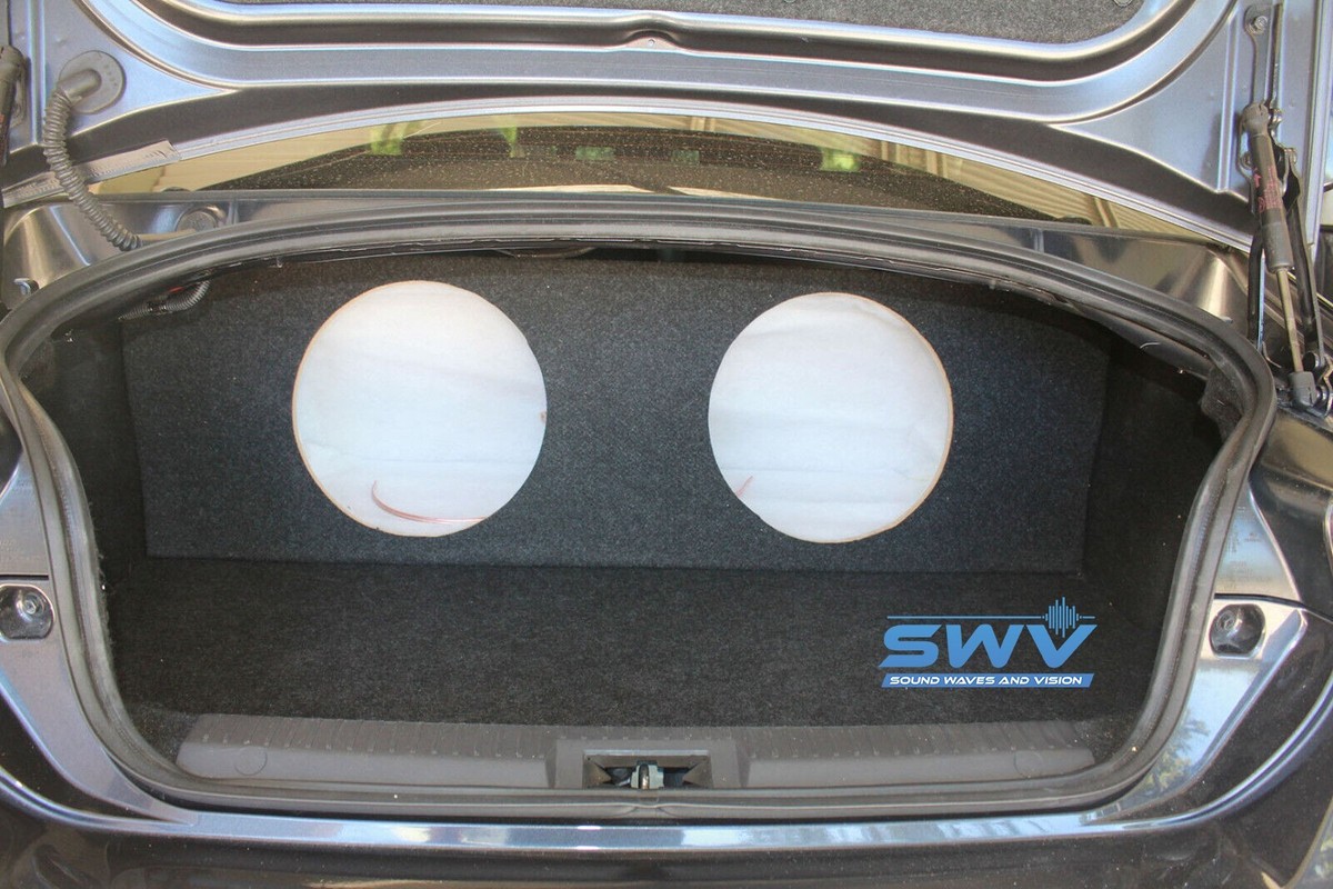 Dual 12inch sub MDF box fits Toyota 86 Subaru BRZ 12