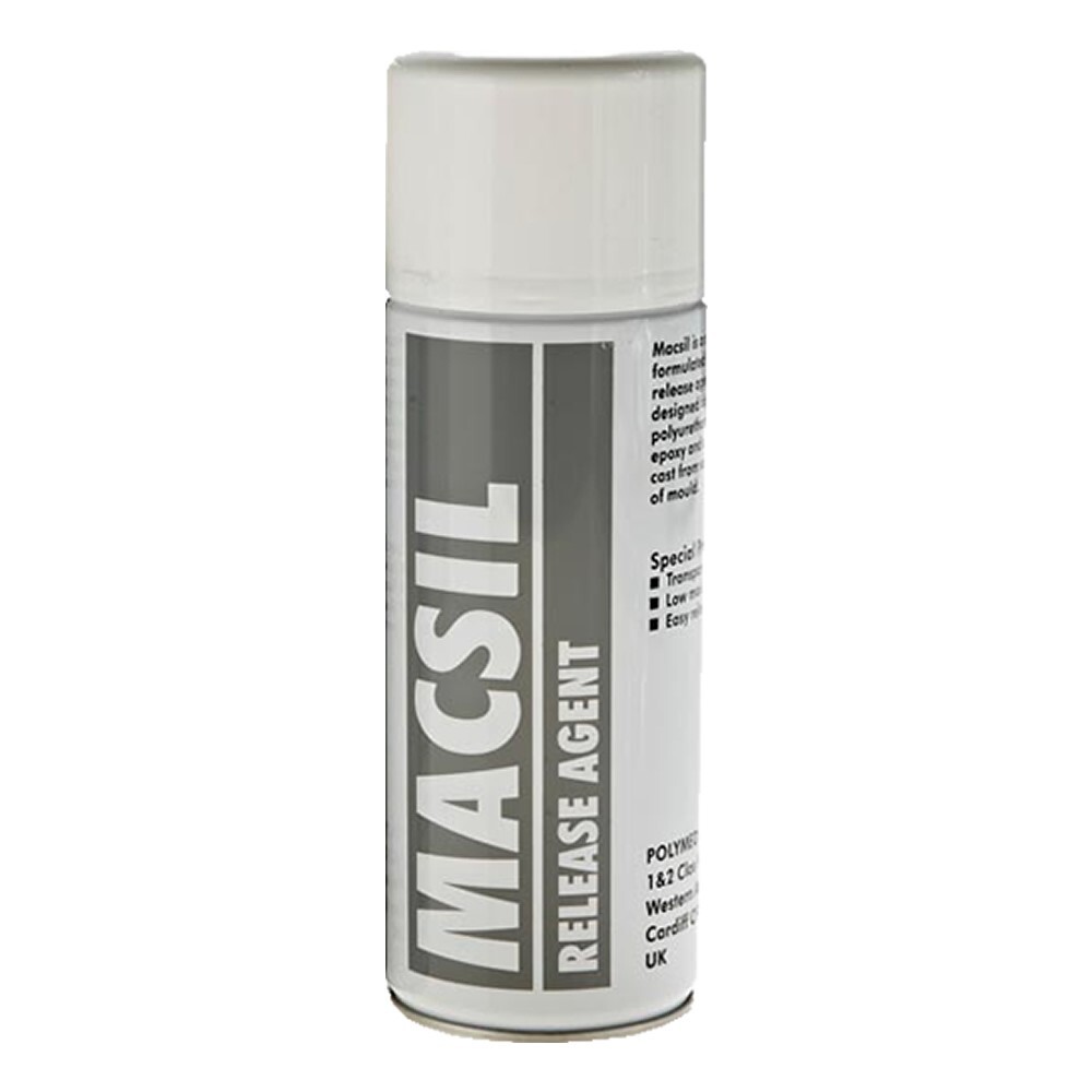 MAC SIL Mould Release Spray for GRP & Silicone Based - 400ml ( Macsil )