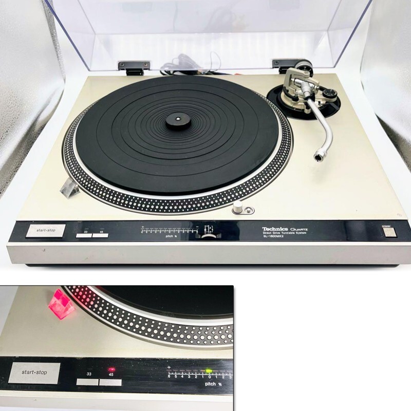 希少品】SL-1800MK2 Technics 可動品（Technics SL-1800 MK2 Direct 
