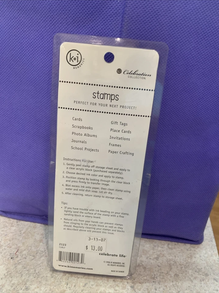 Fotopolímero KI Memories Curly Alphas ABC letras rosa selos aderentes NOVO - Imagem 2 de 2