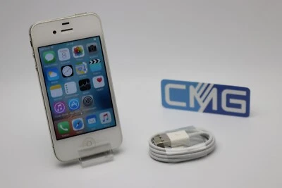 Apple iPhone 4s - 16GB - Weiß (Ohne Simlock) A1387 (CDMA + GSM) guter Zustand - Bild 1 von 4