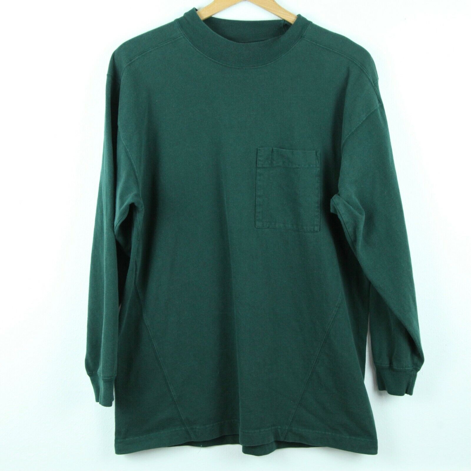 Vintage 90s Mens Marithe Francoise poc Max 54% OFF Girbaud All items in the store Sleeve Long Green