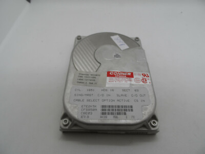 1 GB IDE FESTPLATTE CONNER CFS850A 3,5 ZOLL   #FP696