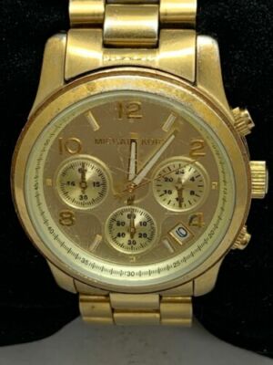 Michael Kors MK5055 Women's Watch Gold Stainless Steel 38mm