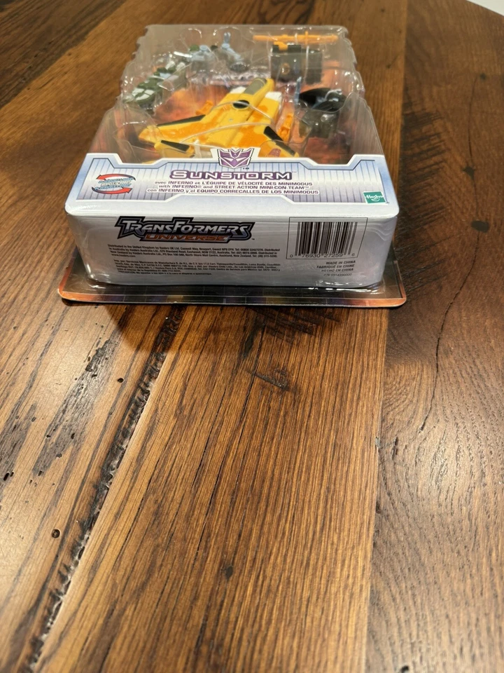 Transformers Universe Sunstorm w Inferno & Street Action Mini Cons,2003 MOSC New - Image 3 of 4