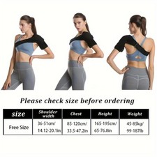 Shoulder Brace Support Compression Sleeve Torn Rotator Cuff Joint Pain Relief