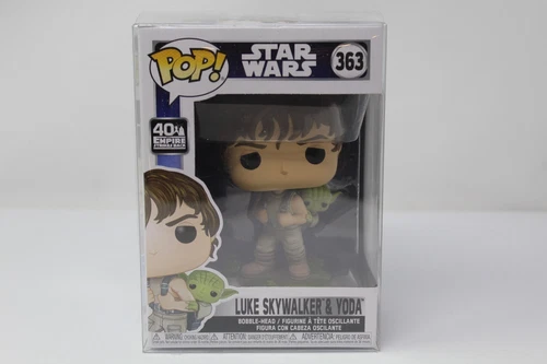 Funko POP Luke Skywalker & Yoda #363 Vinyl Bobblehead Star Wars New