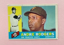 1960 Topps Baseball Andre Rodgers #431 San Francisco Giants