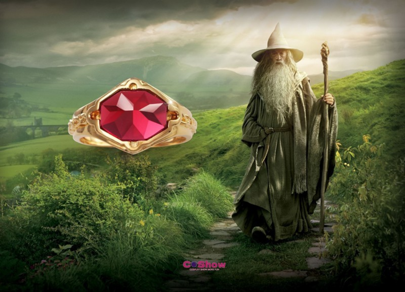 Hobbits Gandalf Ring The Lord Of The Rings LOTR Narya Fire Men Jewelry hobbits-gandalf-ring-the-lord-of-the-rings-lotr-narya-fire-men-jewelry