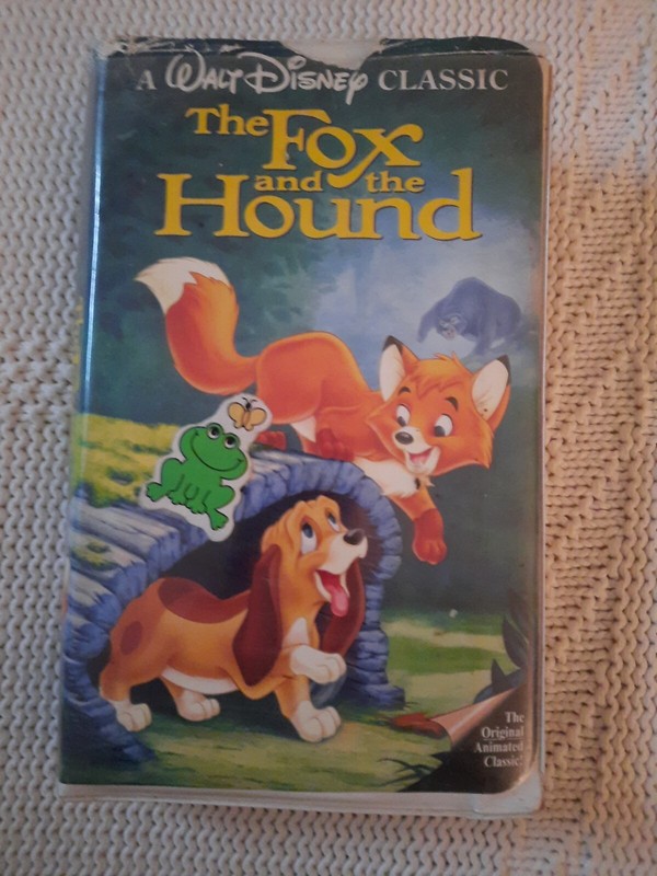 THE FOX AND THE HOUND- Black Diamond Edition- Rare Walt Disney VHS