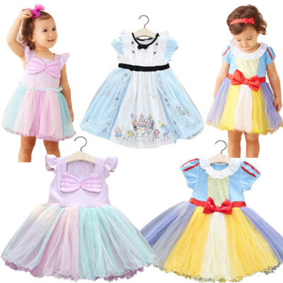 Kid Girl Princess Snow White Sofia Belle Alice In Wonderland Fancy - Main Image