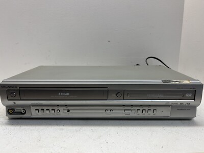 VHS Recorder DVD/CD player Magnavox MSD804 Tested WORKS