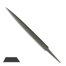 Grobet Swiss Barrette Precision File 6" Cut #0 #1 #2 Vallorbe 150mm Best Quality