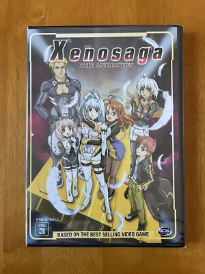 Xenosaga - Vol. 3: Free Will (DVD, 2008) Anime NTSC Region 1 Brand New