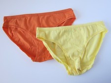 2 NEW Victoria's Secret VTG Picot 95 Cotton Thin-Signature Bikini Panty MEDIUM