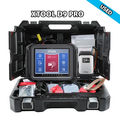 USED XTOOL D9PRO Wireless OBD2 Diagnostic Scanner Topology Active Test DOIP Tool