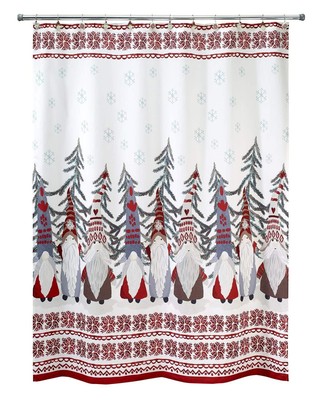 - Shower Curtain, Durable Fabric Bathroom Essentials, Christmas Decorations (...