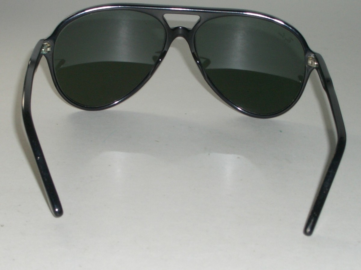VINTAGE B&L RAY-BAN L1668 BLK/TORTOISE COMBO STYLE-A G15