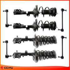 Front Rear Struts w/ Coil Spring Sway Bar Kit For LEXUS RX330 AWD 2004 - 2006