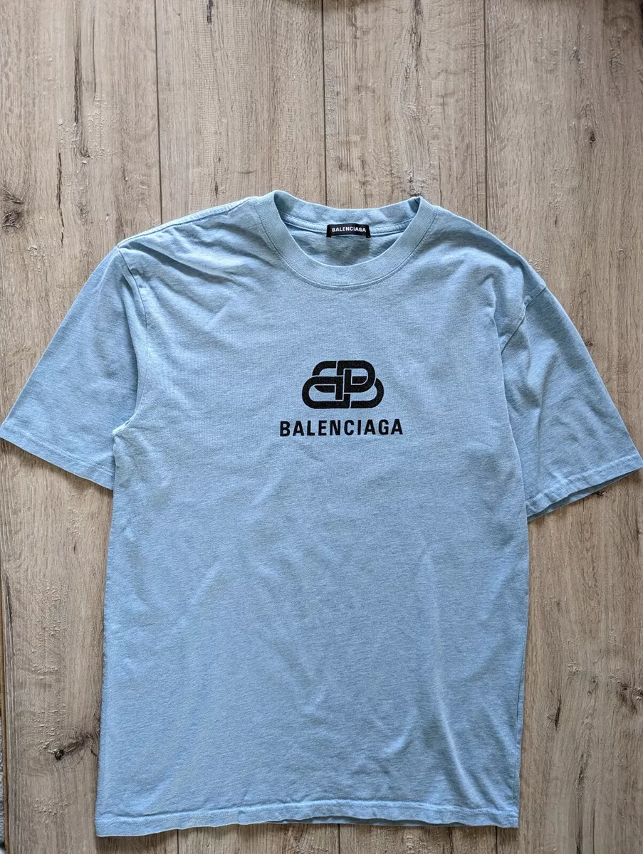 Balenciaga Bb T-shirt in Black for Men