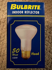 Bulbrite R-20 50W flood light bulb