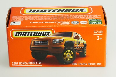 MATCHBOX MATTEL OVP 2021 #HFV72: HONDA Ridgeline 2007, 1:64 NEU-NEW-NOUVEAU