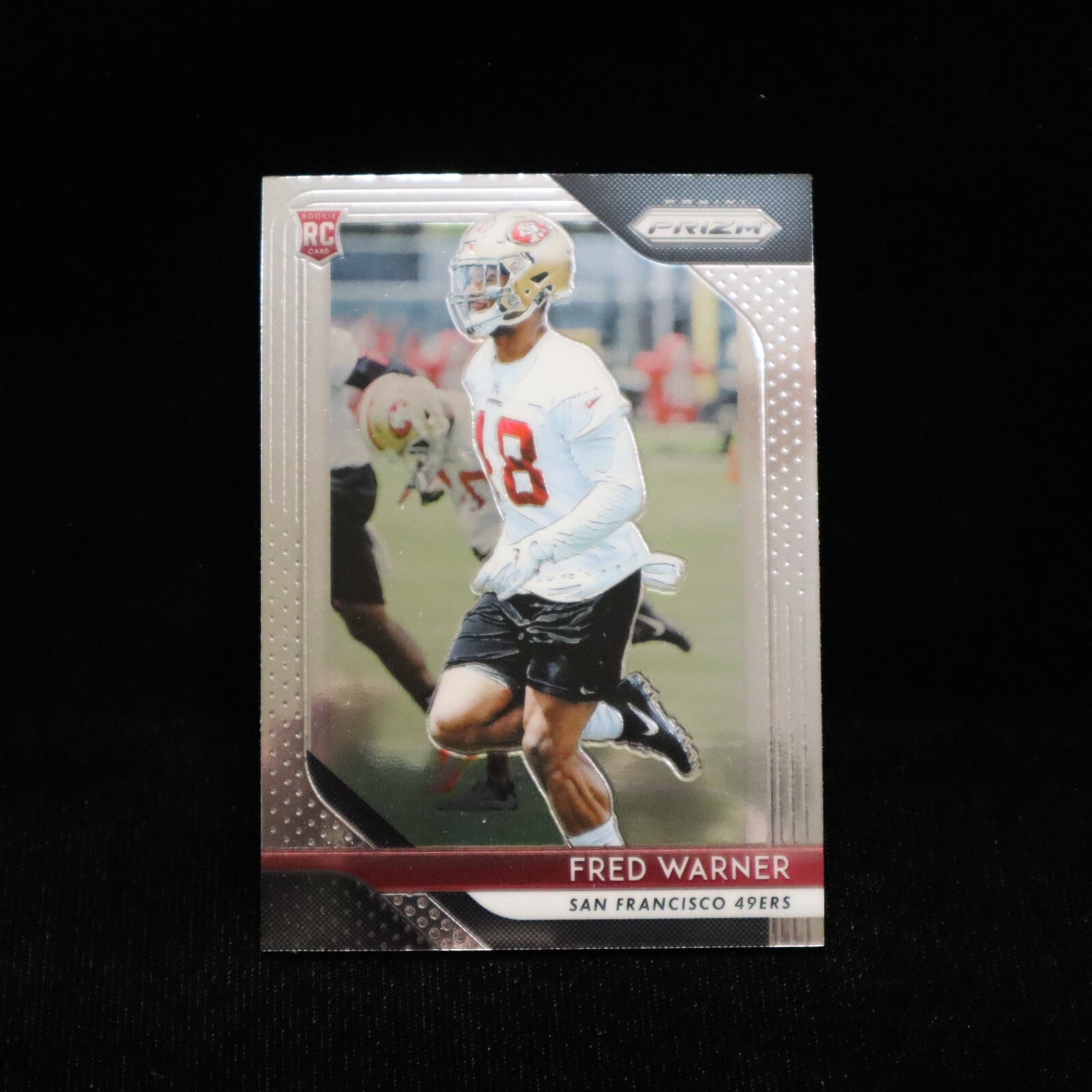2018 Fred Warner RC San Francisco 49ers  Panini Prizm  #257
