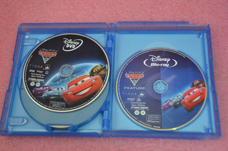 Disney Pixar Cars 2 Five-Disc Combo: Blu-ray 3D/Blu-ray/DVD + Digital ...