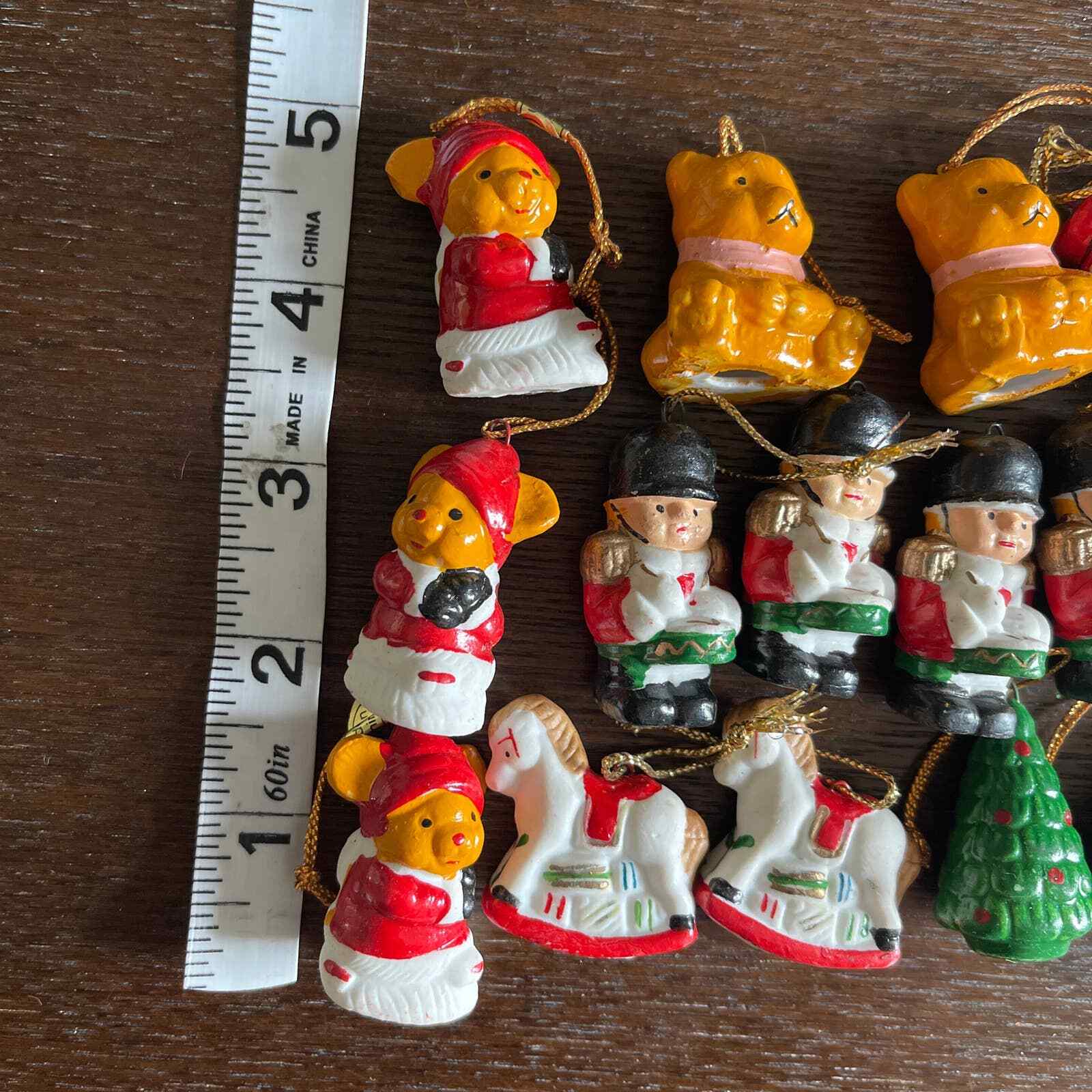 Vintage ceramic Christmas ornaments eBay