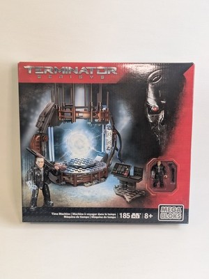2015 Retired Mega Bloks 185pc TERMINATOR Genisys Time Machine - Brand NEW SEALED
