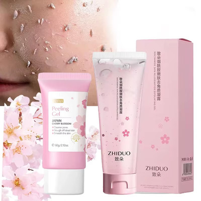 Tiefenreinigung Peeling Gel Pflege Whitening Feuchtigkeitscreme Reparatur Gesichtspeeling C