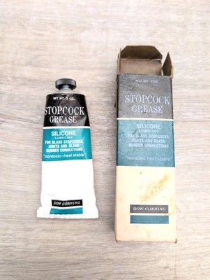 Dow Corning Stopcock Grease Silicone Lubricant 972 NOS