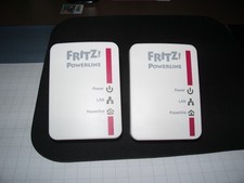 FRITZ POWERLINE 510E SET  NETZWERK LAN STECKDOSE      GEBRAUCHT
