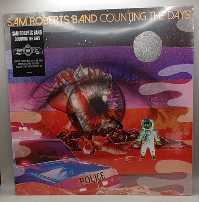 Sam Roberts Band  Counting The Days Red Splatter 12'' Vinyl E.P. RSD 2015(Sealed)